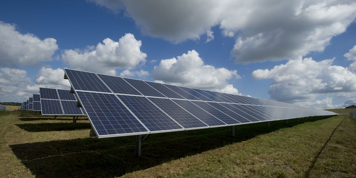 Ground-mount solar PV array