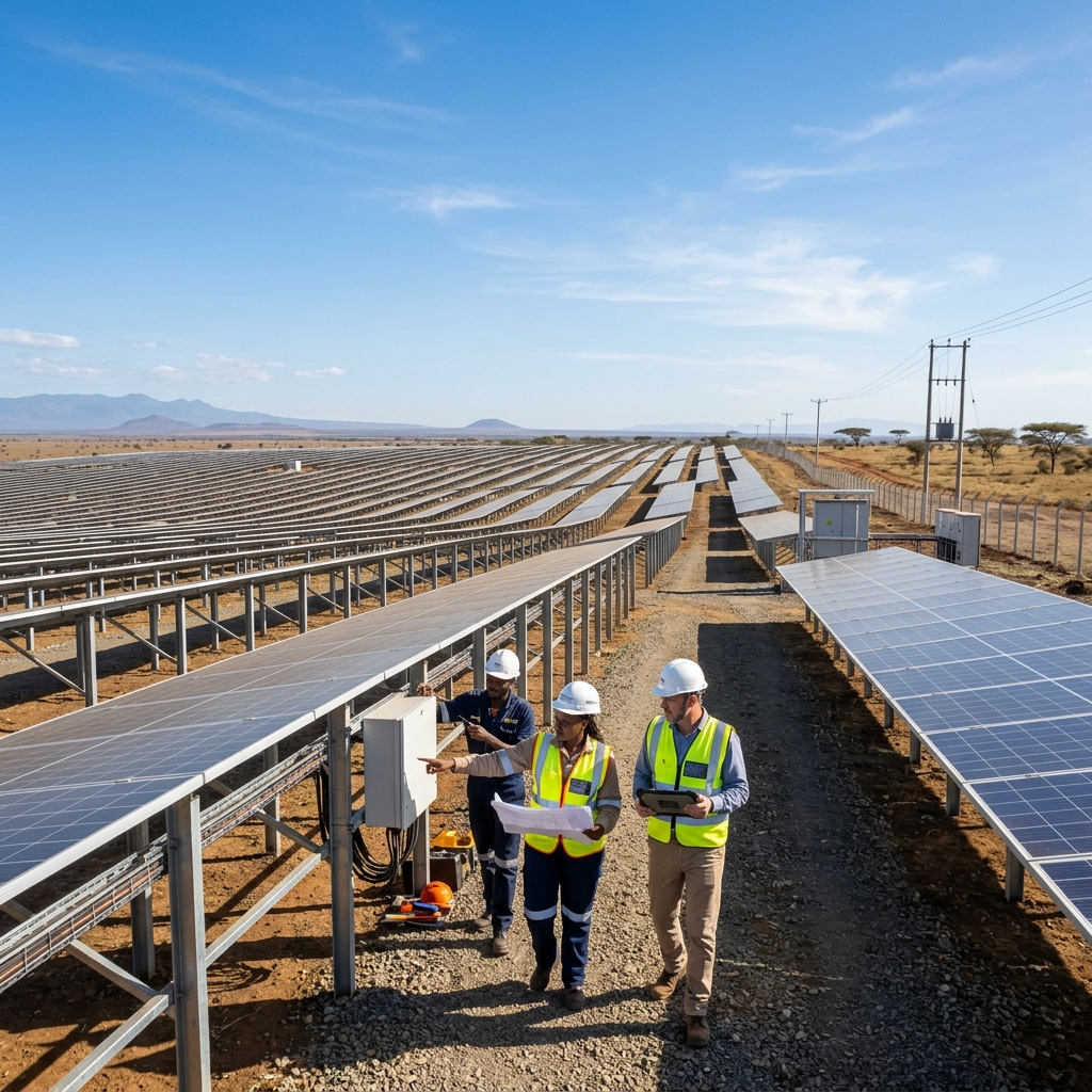 Astanah Solar Installation Zambia